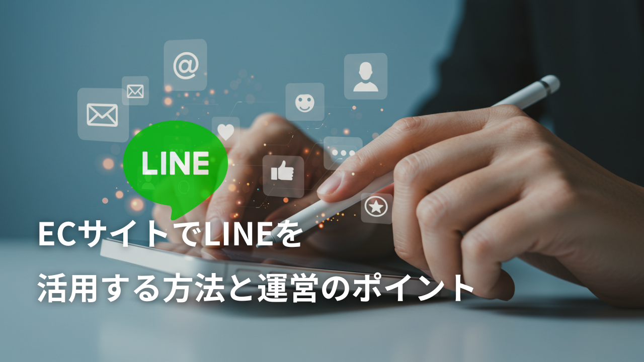 ECサイトでLINEを活用する方法と運営のポイント